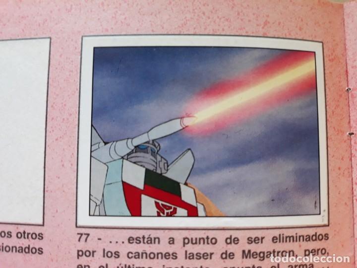 Coleccionismo cromos antiguos: transformers 1986 panini cromo recuperado 77 - Foto 1