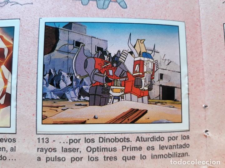 Coleccionismo cromos antiguos: transformers 1986 panini cromo recuperado 113 - Foto 1