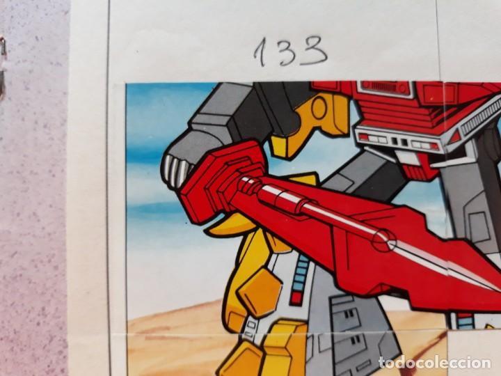 Coleccionismo cromos antiguos: transformers 1986 panini cromo recuperado 133 - Foto 1