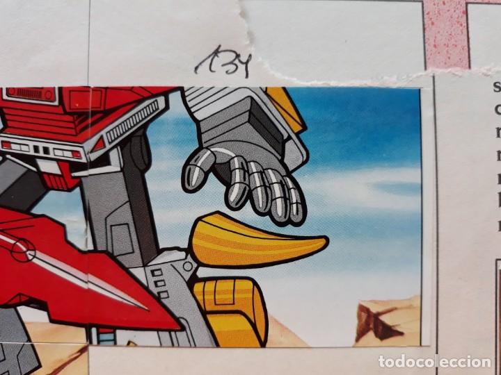 Coleccionismo cromos antiguos: transformers 1986 panini cromo recuperado 134 - Foto 1