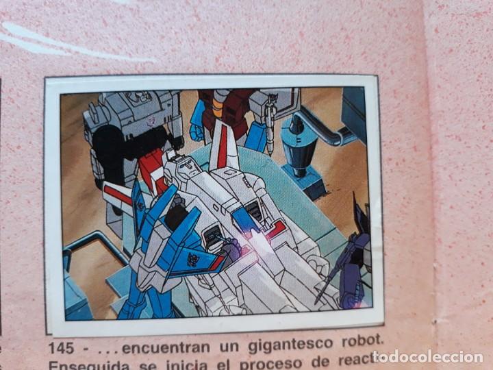 Coleccionismo cromos antiguos: transformers 1986 panini cromo recuperado 145 - Foto 1