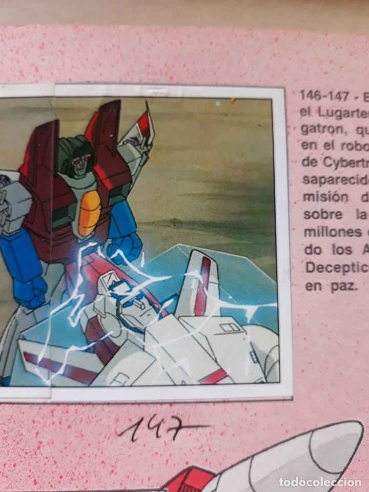 Coleccionismo cromos antiguos: transformers 1986 panini cromo recuperado 147 - Foto 1