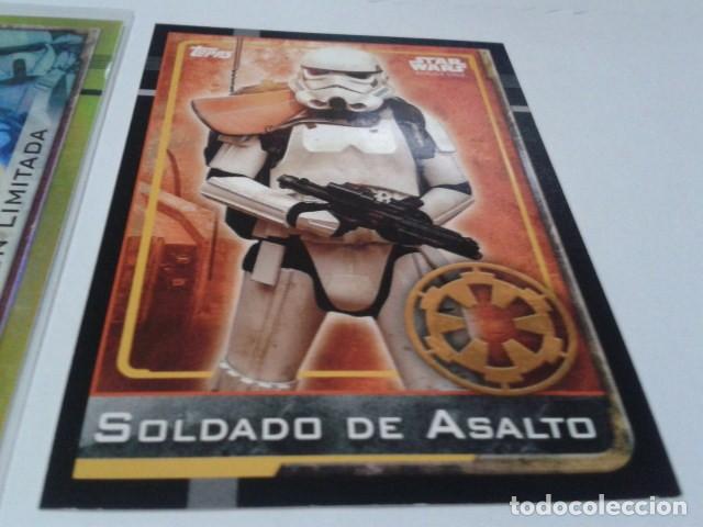Colecionismo Cromos antigos: CROMO TOPPS STAR WARS ( SOLDADO DE ASALTO  ) ROGUE ONE NUEVO
