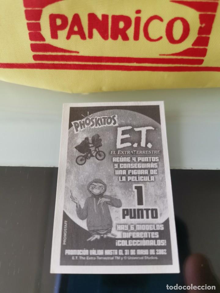 Coleccionismo cromos antiguos: CROMO PHOSKITOS E.T. EL EXTRATERRESTRE - Foto 2
