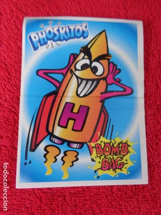 Coleccionismo Cromos antiguos: CROMO PASTELITO PHOSKITOS BOMB BAG COHETE ---- NO PANRICO CROPAN BOLLYCAO