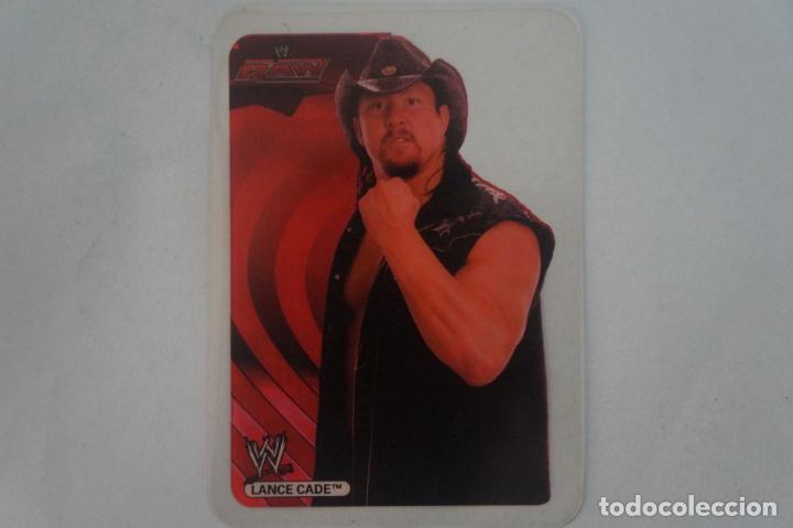 Coleccionismo Cromos antiguos: LAMINCARD DE WWE PRESSING CATCH N&ordm; 44 DEL &Aacute;LBUM WWE COLLECTION NEW EDITION A&Ntilde;O 2007 DE MUNDICROMO
