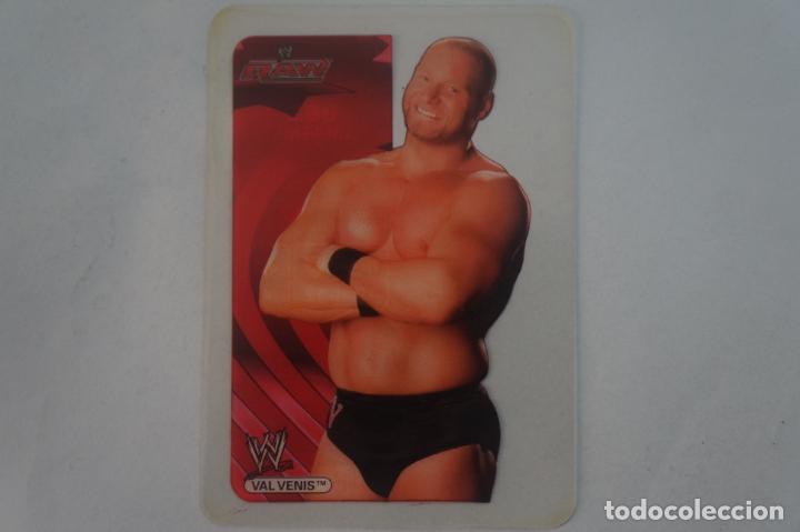 Coleccionismo Cromos antiguos: LAMINCARD DE WWE PRESSING CATCH N&ordm; 62 DEL &Aacute;LBUM WWE COLLECTION NEW EDITION A&Ntilde;O 2007 DE MUNDICROMO