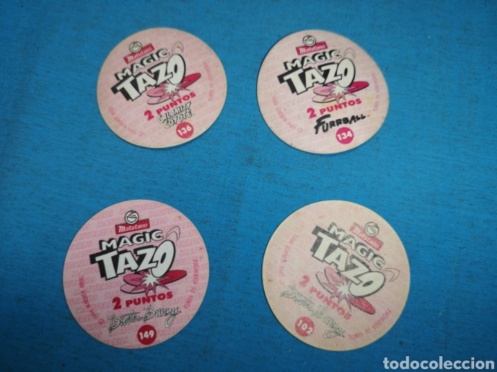 Coleccionismo cromos antiguos: Lote de 15 magic tazos de matutano - Foto 4