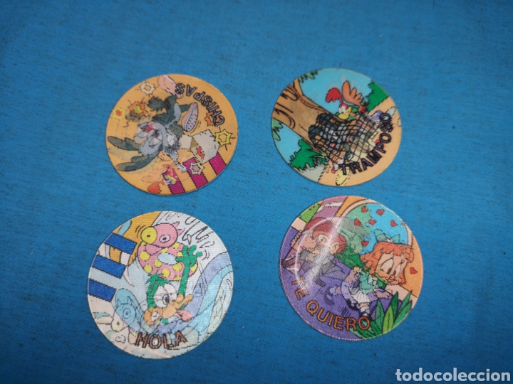 Coleccionismo cromos antiguos: Lote de 15 magic tazos de matutano - Foto 5
