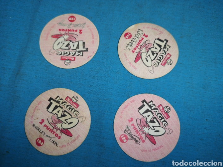 Coleccionismo cromos antiguos: Lote de 15 magic tazos de matutano - Foto 8