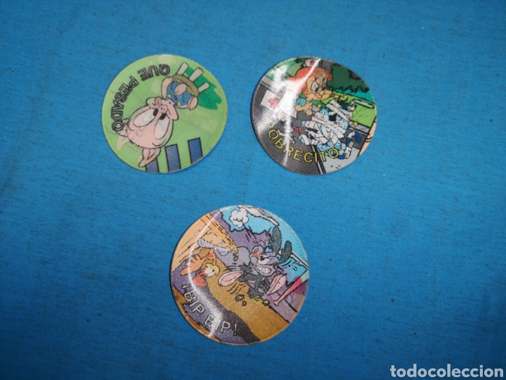 Coleccionismo cromos antiguos: Lote de 15 magic tazos de matutano - Foto 9