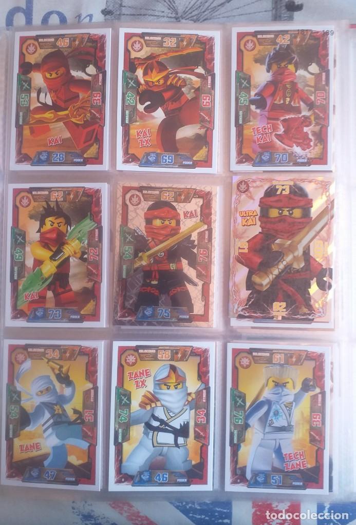 Coleccionismo cromos antiguos: Colecci&oacute;n completa trading cards Ninjago lego 2.016,sin &aacute;lbum. Nuevos de sobre.