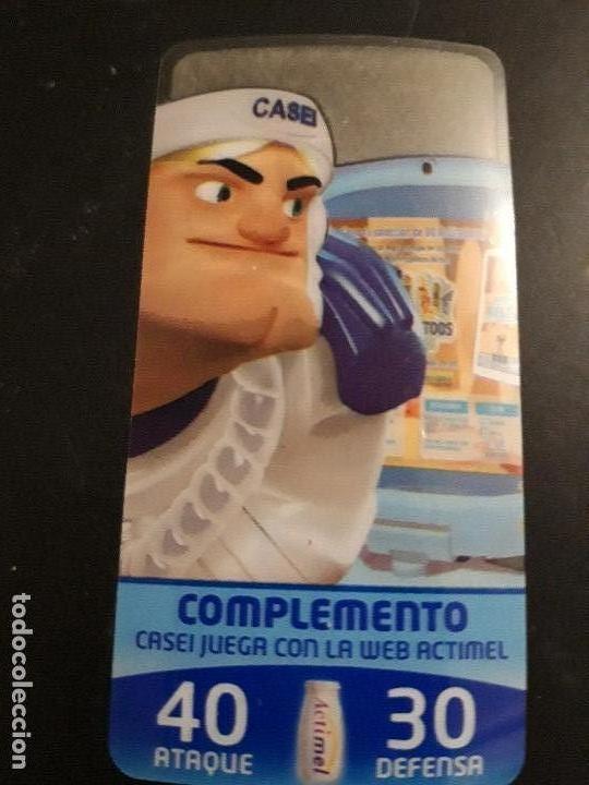 Coleccionismo cromos antiguos: 1 CROMO DE ** ACTICARDS . ACTIMEL . COMPLEMENTO  ** N. 27 - Foto 1