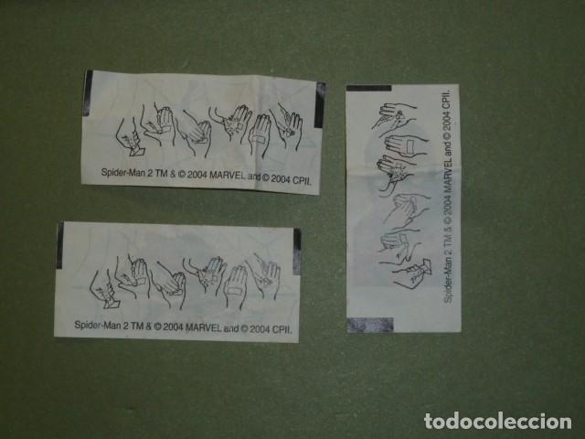 Coleccionismo cromos antiguos: Lote tatoos Spider-man 2. Marvel 2004 - Foto 3