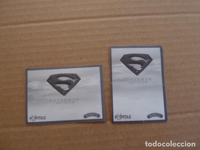 Coleccionismo cromos antiguos: Lote Cromos Superman Returns. Popitas 2005 - Foto 2