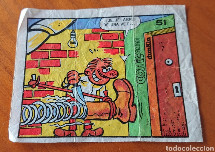 Coleccionismo cromos antiguos: Comiclandia, dunkin, 13 rue percebe, cromo original - Foto 1