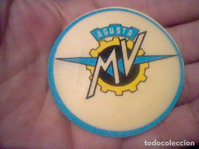 Coleccionismo Cromos antiguos: MV AUGUSTA MOTOS MOTO CROMO ADHESIVO EN TELA A&Ntilde;OS 70 PASTELITOS BIMBO PANRICO CROPAN