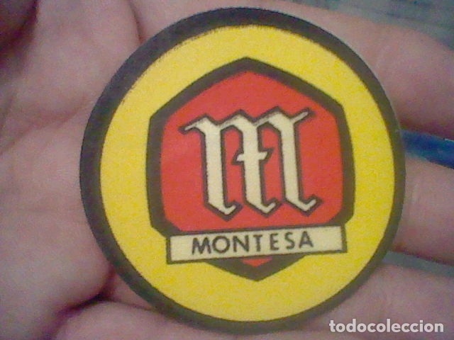 Coleccionismo Cromos antiguos: MONTESA M  MOTOS MOTO CROMO ADHESIVO EN TELA A&Ntilde;OS 70 PASTELITOS BIMBO PANRICO CROPAN