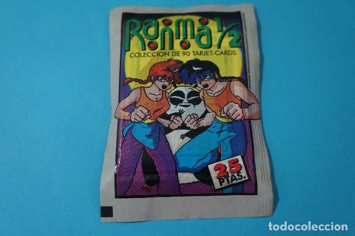 Coleccionismo cromos antiguos: SOBRE DE CROMOS SIN ABRIR DE RANMA 1/2 TRASERA GRIS DE EDICIONES ESTE