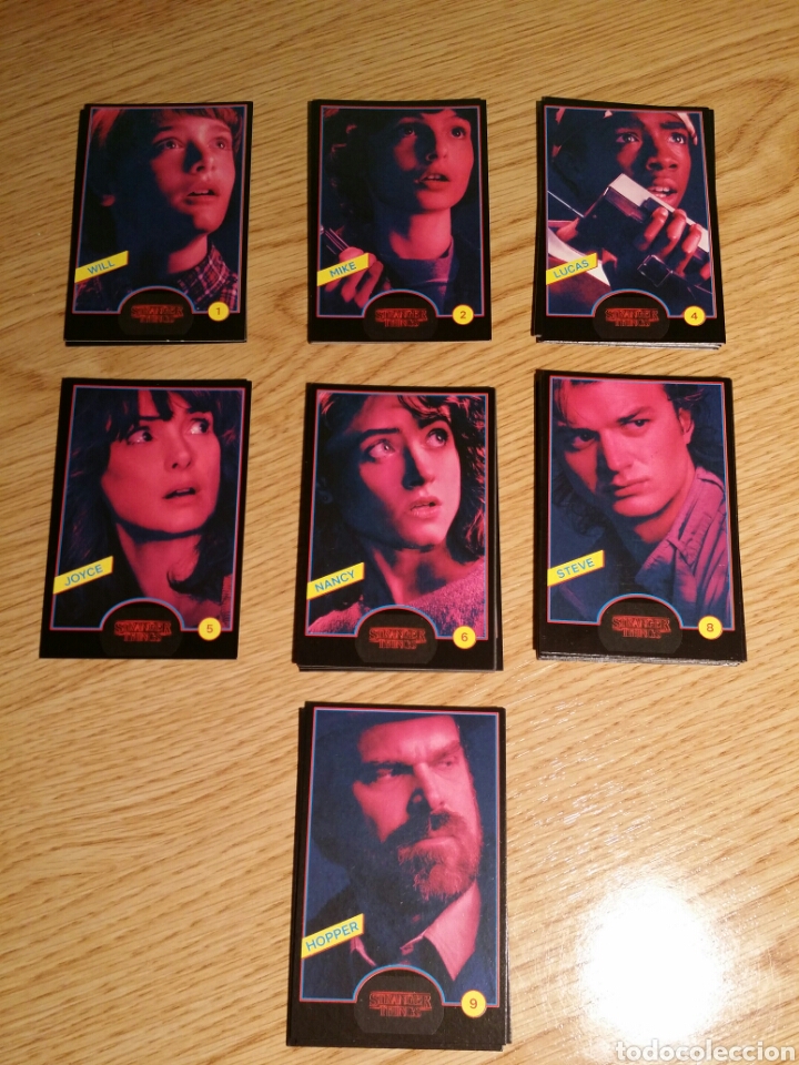 Coleccionismo cromos antiguos: Stranger things cromos - Foto 1