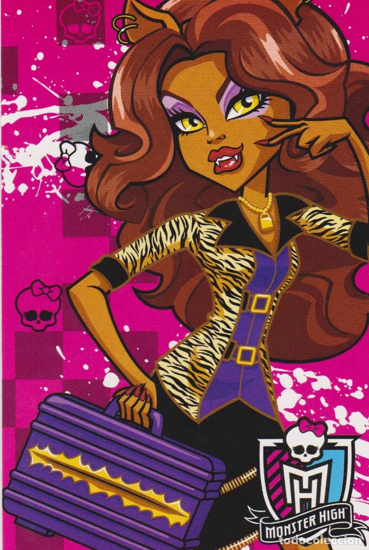Coleccionismo cromos antiguos: CROMO POSTAL PANINI 2011 - MONSTER HIGH - N&ordm; 007 - Foto 1