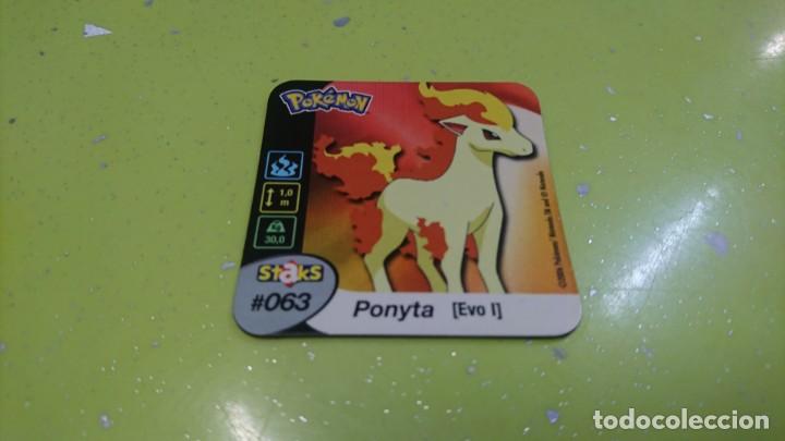 Coleccionismo cromos antiguos: POKEMON STAKS IMAN, N&Uacute;MERO 63 - Foto 1