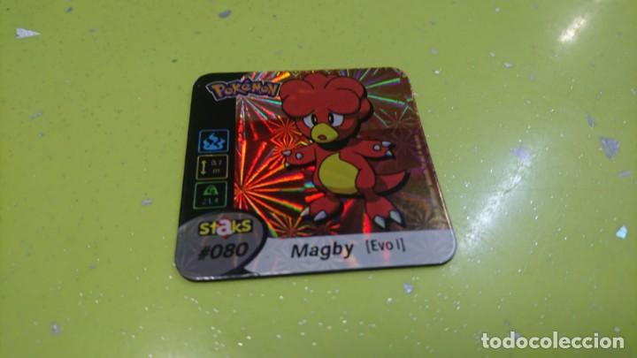 Coleccionismo cromos antiguos: POKEMON STAKS IMAN, N&Uacute;MERO 80 - Foto 1