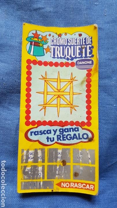 antiguo cromo suerte - rasca de truquete de dan - Acquista