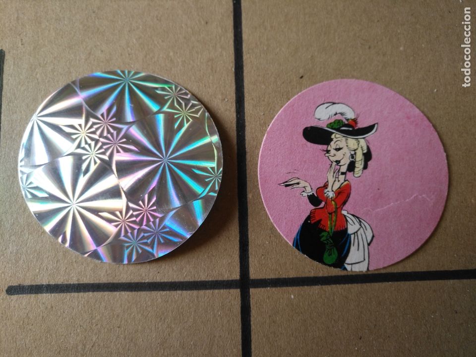 Coleccionismo cromos antiguos: cromo lucky luke - trasera plateada - - leer - Foto 1