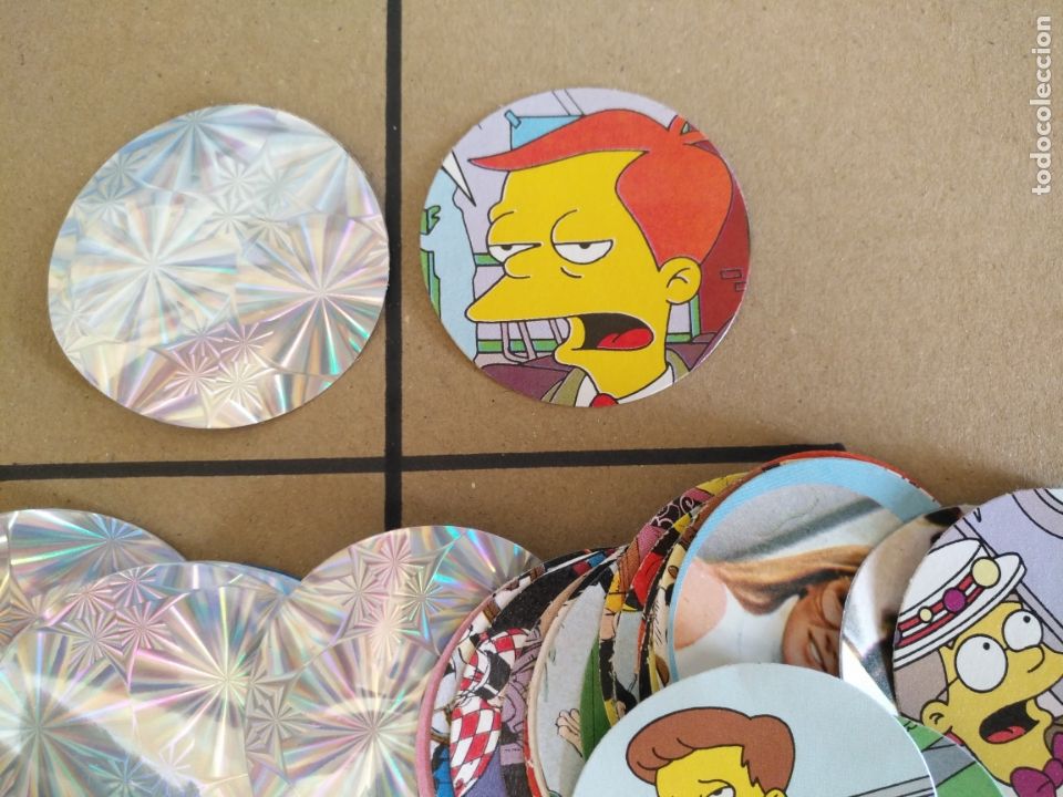 Colecionismo Cromos antigos: cromo la familia los simpson - trasera plateada - - leer - haga sus ofertas y las estudiaremos