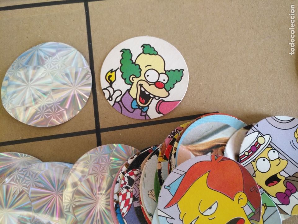 Colecionismo Cromos antigos: cromo la familia los simpson - trasera plateada - - leer - haga sus ofertas y las estudiaremos