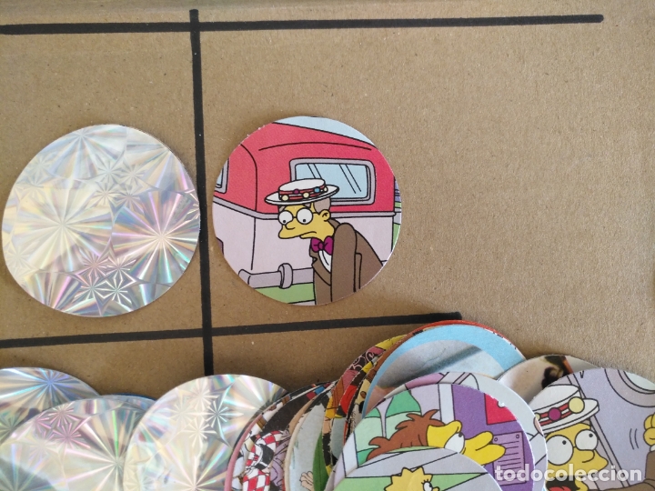 Colecionismo Cromos antigos: cromo la familia los simpson - trasera plateada - - leer - haga sus ofertas y las estudiaremos