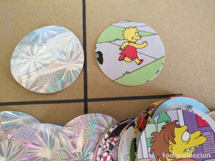 Colecionismo Cromos antigos: cromo la familia los simpson - trasera plateada - - leer - haga sus ofertas y las estudiaremos