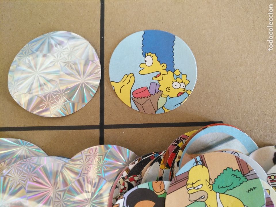 Colecionismo Cromos antigos: cromo la familia los simpson - trasera plateada - - leer - haga sus ofertas y las estudiaremos