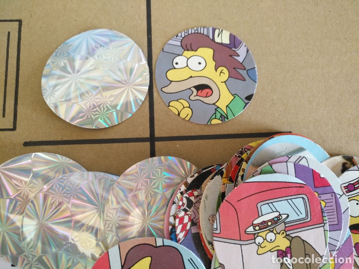 Colecionismo Cromos antigos: cromo la familia los simpson - trasera plateada - - leer - haga sus ofertas y las estudiaremos