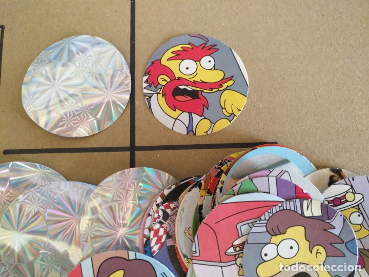 Colecionismo Cromos antigos: cromo la familia los simpson - trasera plateada - - leer - haga sus ofertas y las estudiaremos