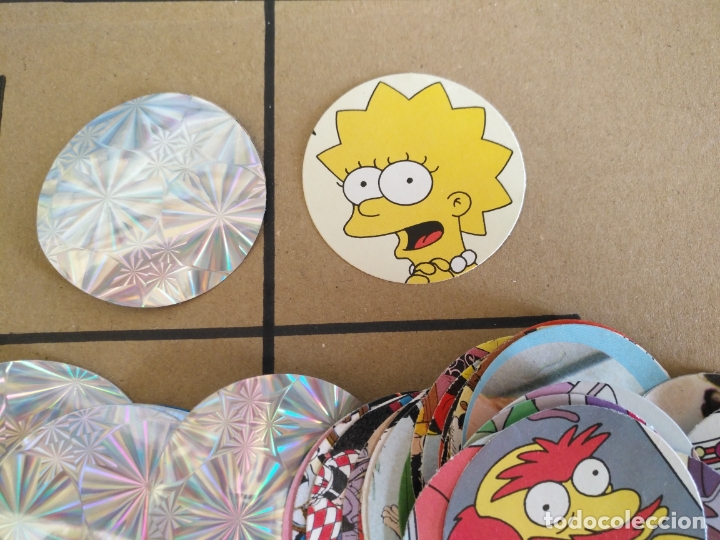 Colecionismo Cromos antigos: cromo la familia los simpson - trasera plateada - - leer - haga sus ofertas y las estudiaremos