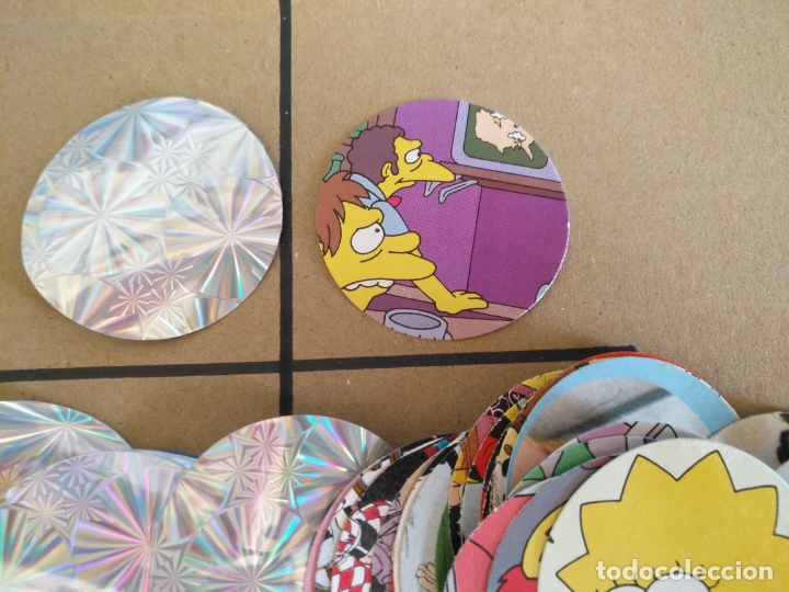 Colecionismo Cromos antigos: cromo la familia los simpson - trasera plateada - - leer - haga sus ofertas y las estudiaremos