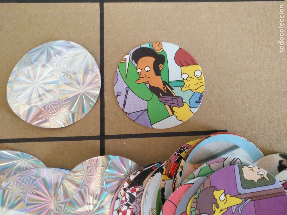 Colecionismo Cromos antigos: cromo la familia los simpson - trasera plateada - - leer - haga sus ofertas y las estudiaremos