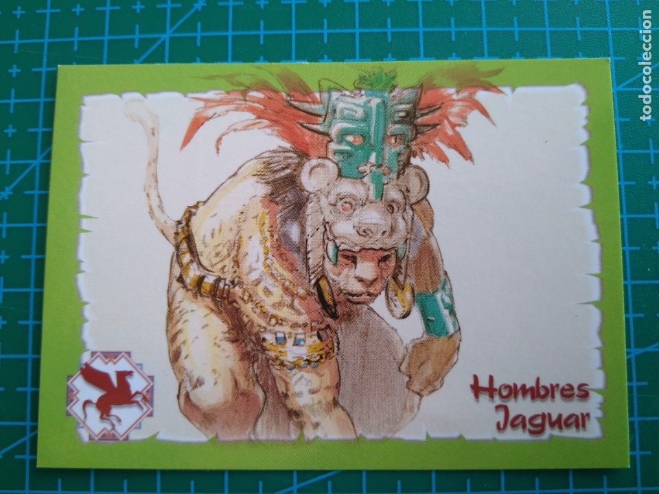 Coleccionismo Cromos antiguos: EL GRAN ALBUM DEL MUNDO ANIMAL 2012 - ANIMALES - PANINI N&deg; 122 HOMBRE JAGUAR