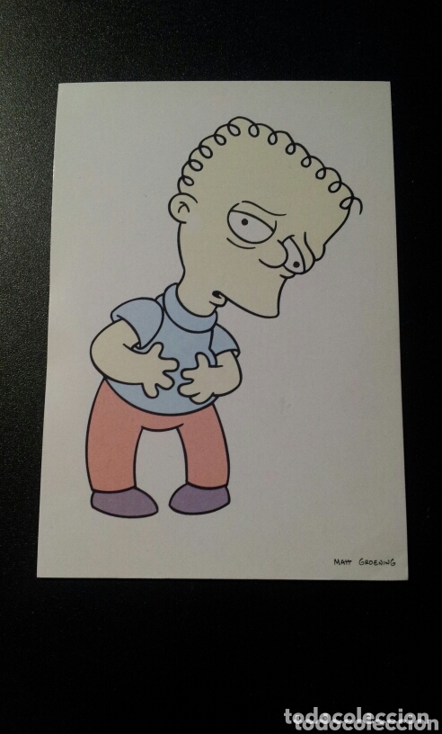 Coleccionismo cromos antiguos: CROMO - N&deg; 006 - THE SIMPSONS - PANINI - A&Ntilde;O 2000 - Foto 1