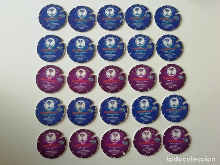 prismas - spiderman colección completa 50 tazos - Compra venta en  todocoleccion