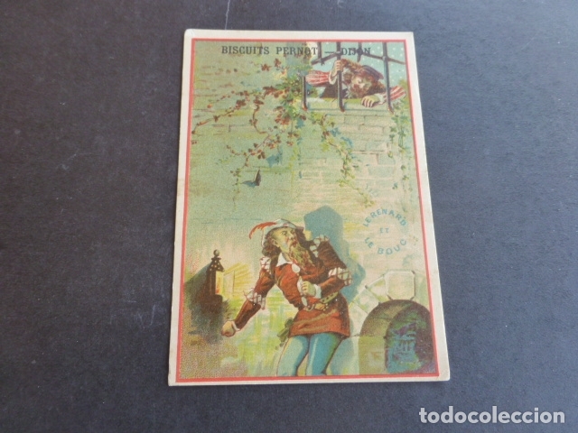 Coleccionismo cromos antiguos: PRESO HUYENDO ANTIGUO CROMO SIGLO XIX