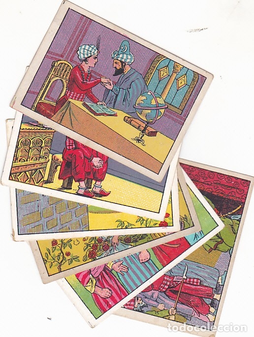 Coleccionismo Cromos antiguos: LOTE DE 6 CROMOS LA ARA&Ntilde;A DEL CAUTIVO