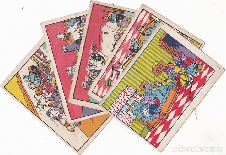 Collectable Antique Stickers: LOTE DE 54CROMOS POR NO IR A LA ESCUELA