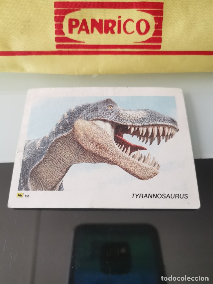 Coleccionismo cromos antiguos: CROMO DINOSAURIOS DINOCARDZ N&ordm; 1 - Foto 1