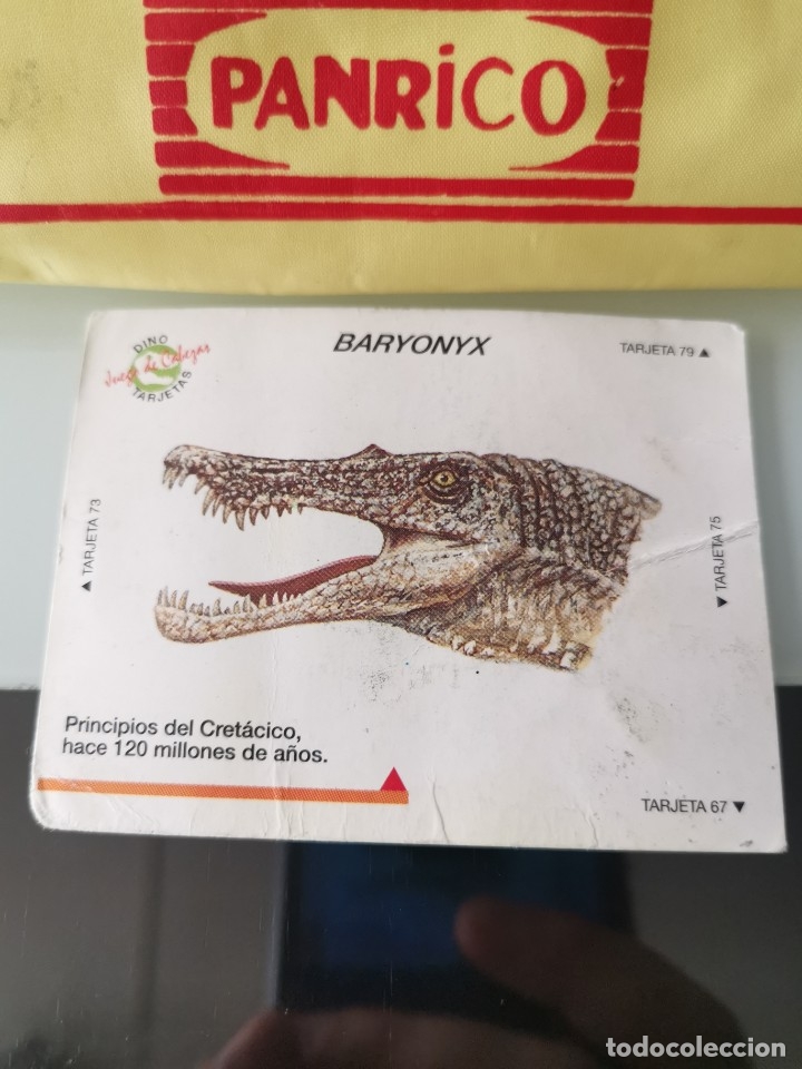 Coleccionismo cromos antiguos: CROMO DINOSAURIOS DINOCARDZ N&ordm; 74 - Foto 1