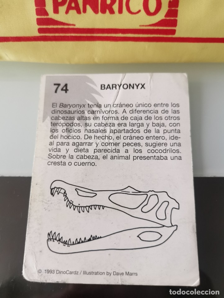 Coleccionismo cromos antiguos: CROMO DINOSAURIOS DINOCARDZ N&ordm; 74 - Foto 2