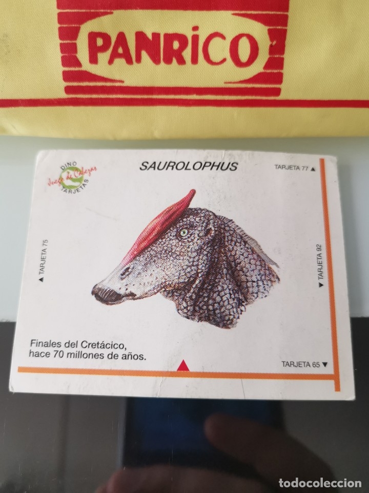 Coleccionismo cromos antiguos: CROMO DINOSAURIOS DINOCARDZ N&ordm; 76 - Foto 1
