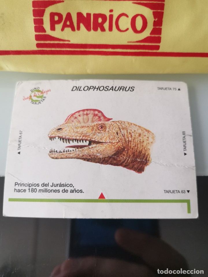 Coleccionismo cromos antiguos: CROMO DINOSAURIOS DINOCARDZ N&ordm; 66 - Foto 1